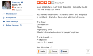 Illustration for article titled Yelp Has a Truly Staggering Number of Dumb Reviews
